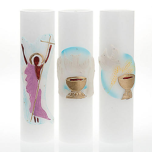 Altar candle with decorations 1