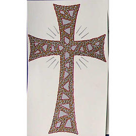 Kerzen: Abziehbild für Osterkerze: glorreiches Kreuz