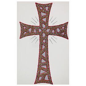 Abziehbild für Osterkerze: glorreiches Kreuz