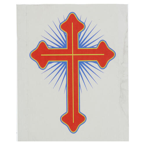 Glorious Cross Candle Stickers for Paschal Candles 1