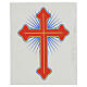 Glorious Cross Candle Stickers for Paschal Candles s1