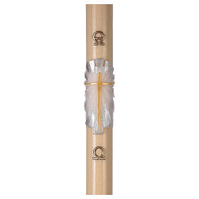 Paschal Candle with Risen Jesus decoration