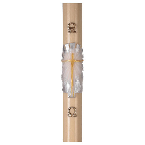 Paschal Candle with Risen Jesus Decoration 1