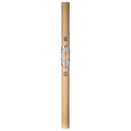 Paschal Candle with Risen Jesus Decoration 2