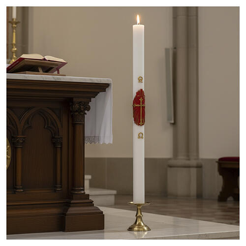 Cierg Pascal vieille croix 2