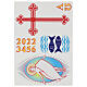 Stickers for Paschal candle, set D. s4