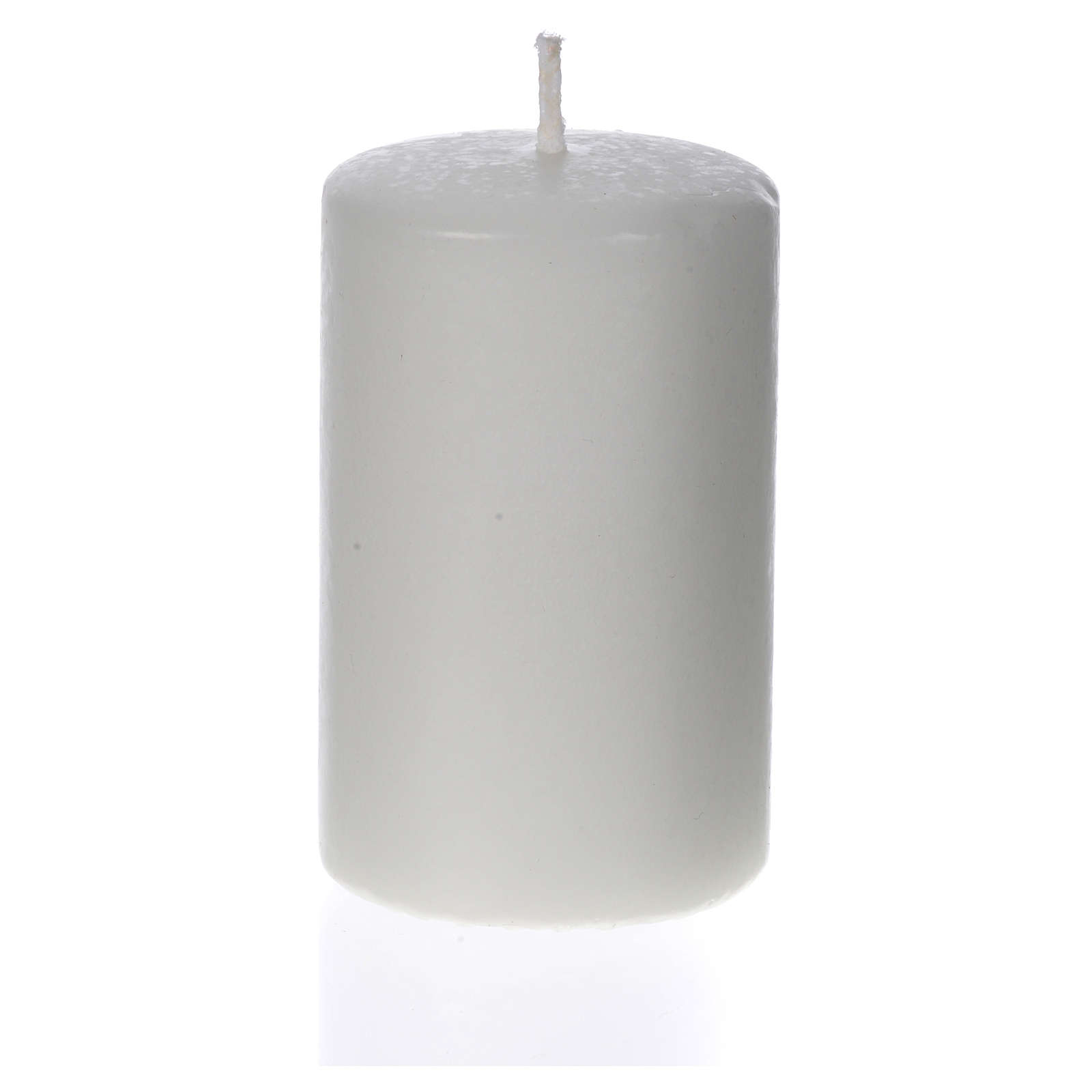 White candle 80x50mm (pack) online sales on HOLYART.co.uk