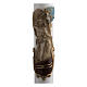 Círio pascal branco Cristo Ressuscitado coroado 8x120 cm s2