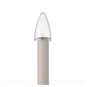 Velas e Círios: Velinha Fliky pilha com tocha 80 cm pvc