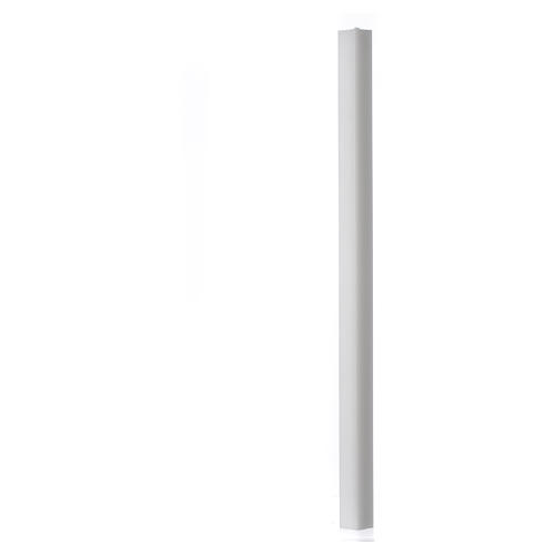 Vela blanca cuadrada 600x30x30 mm (paquete) 1