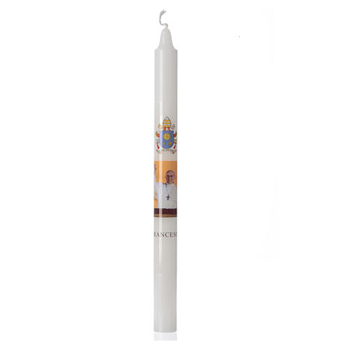 Pope Francis candle 1