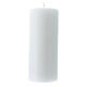 Saint Rita of Cascia white candle 15x6cm s3