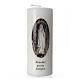 Our Lady of Lourdes white candle 13x5 cm s1