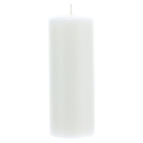 Bougie Ste Rita de Cascia 13x5 cm blanc 3