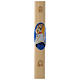 STOCK Paschal Candle Logo Jubilee of Mercy beewax 8x120cm s1