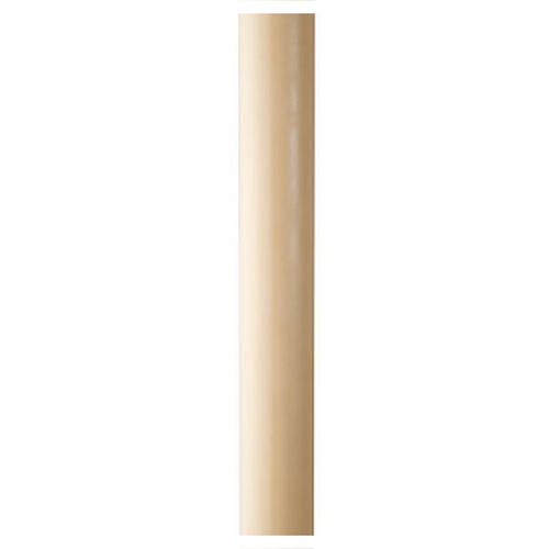 Paschal candle in beeswax with inner reinforcement 8x120cm 1