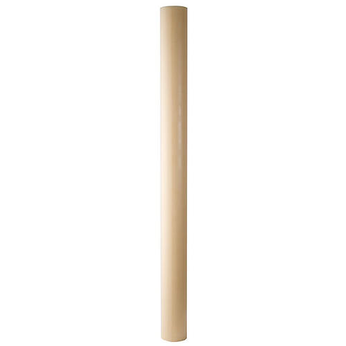 Paschal candle in beeswax with inner reinforcement 8x120cm 2