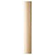 Paschal candle in beeswax with inner reinforcement 8x120cm s1