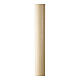 Paschal candle in beeswax with inner reinforcement 8x120cm s1