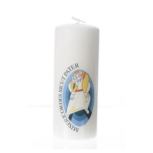 STOCK Jubilee of Mercy candle 15x6cm 1