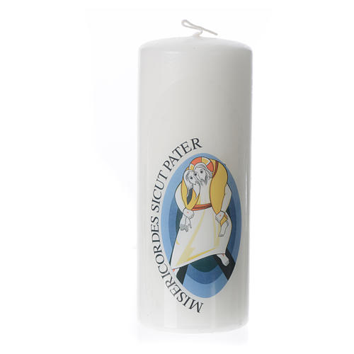 STOCK Jubilee of Mercy candle 15x6cm 2