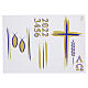 Stickers for Paschal candles, set F s1