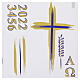 Stickers for Paschal candles, set F s3