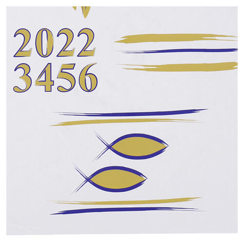 Stickers for Paschal candles, set F 4