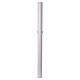 Paschal Candle in wax with support, red Cross 8x120 cm s6