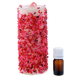 Bougies, cierges, chandelles: Bougie votive avec encens ange gardien