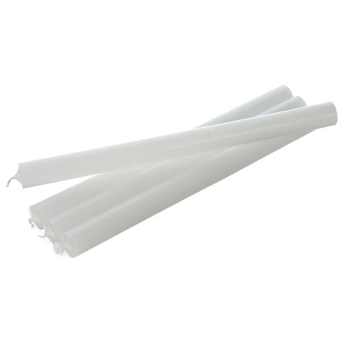 White Taper Candles 350x26 mm (55 pieces) 2