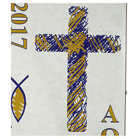 Bougies, cierges, chandelles: Autocollants cierge pascal set G