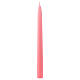 Glossy Taper Candle Ceralacca, h. 25 cm pink s1