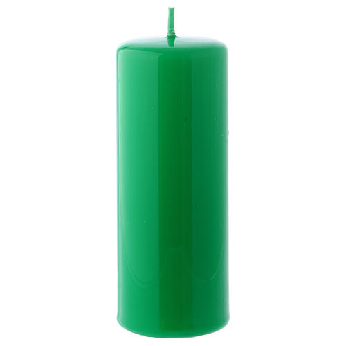 Kerze Siegellack grün 5x13cm 1