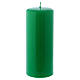 Kerze Siegellack grün 6x15cm s1