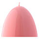 Pink Egg Candle Glossy Ceralacca, d. 140 mm s2