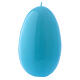 Light blue Egg Candle Glossy Ceralacca, d. 140 mm s1