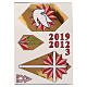 Paschal candle stickers, set H s2