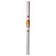 Paschal Candle with boat 8x120 cm WITH REINFORCEMENT s4
