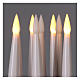 Set von Kerzen mit Fernbedienung (Packung mit 10 Stück) s2
