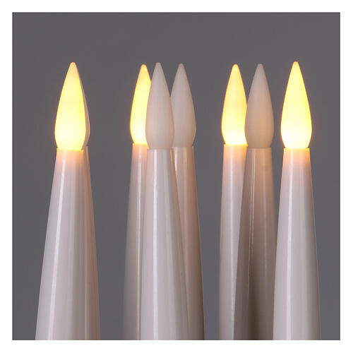 Kit of candles with remote control (pack of 10) 2