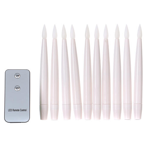 Kit of candles with remote control (pack of 10) 3