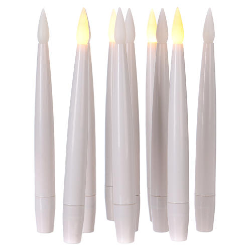 Kit candele con telecomando (conf. 10) 1