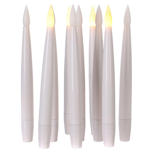 Candle kit with remote control (10 pcs) 1