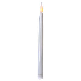 Flickering candle with batteries