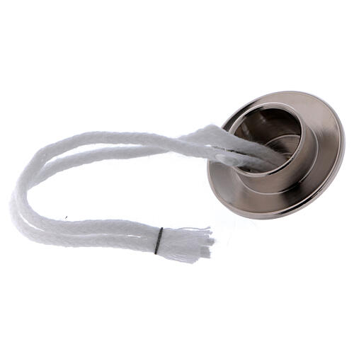 Wick and silver-plated wick holder for AC002007 2