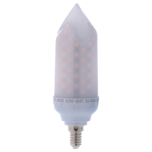 5W flame effect led bulb, E14 connection 1