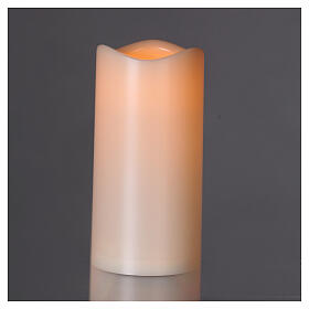 Candle type resin led torch