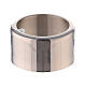 Polished nickel-plated brass candle ring 2 3/4 in s1