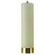 Liquid wax candle with Risen Christ with cartridge 30 cm s3